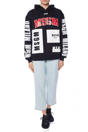 Bluza z nadrukami z logo, zdjęcie 2 Bluza z nadrukami z logo od MSGM